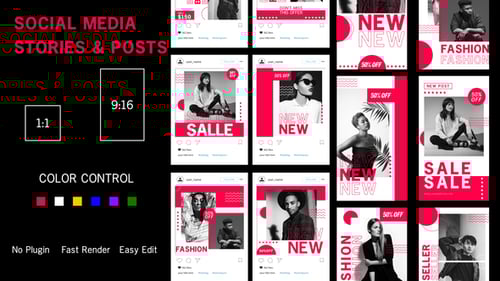 Social Media Stories and Posts