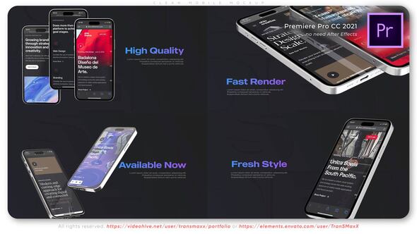 Clean Mobile Mockup, Product Promo ft. 2d & advertisement - Envato