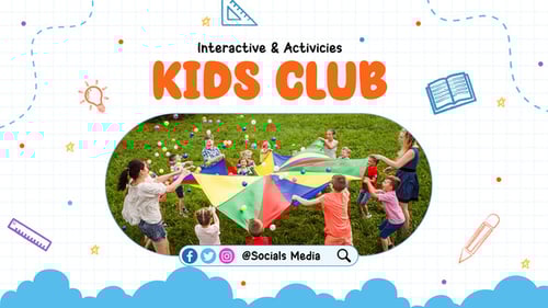 Kids Club Slide Promo