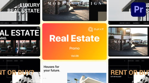 Real Estate Promo for Premiere Pro Vol. 06