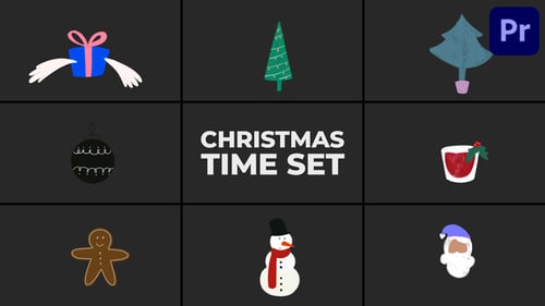 Christmas Time Set for Premiere Pro