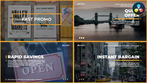 Fast Promo | DaVinci Resolve