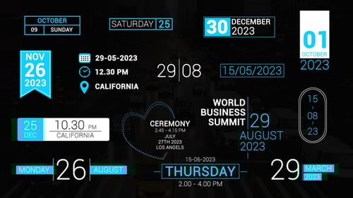 Time & Date Titles 2.0