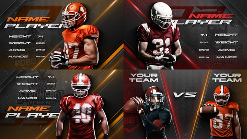 Team Player Intro Gameday, Broadcast Packages ft. sports team intro ...