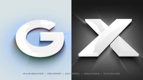 Dynamic Light Streak Logo Reveal for Modern Branding