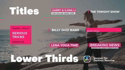 Titles & Lower Thirds | DaVinci Resolve