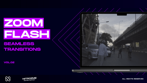 Zoom Flash Transitions Band 02
