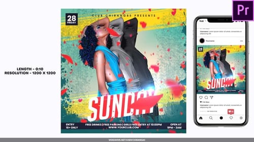 Night Club Flyer v4 For Premiere Pro