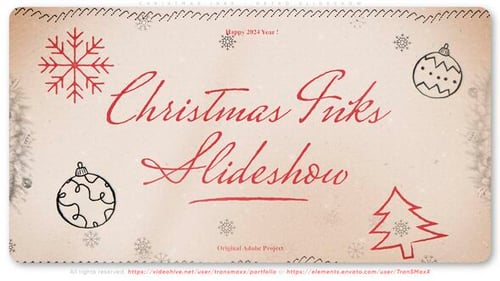 Christmas Inks - Retro Slideshow