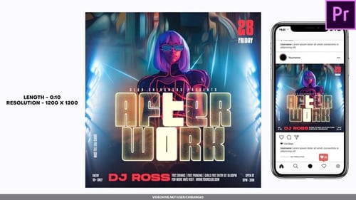Night Club Flyer v8 For Premiere Pro