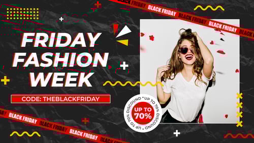 Black Friday Slide Promo MOGRT