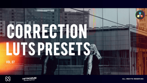 Correction LUT Vol. 07 for DaVinci Resolve