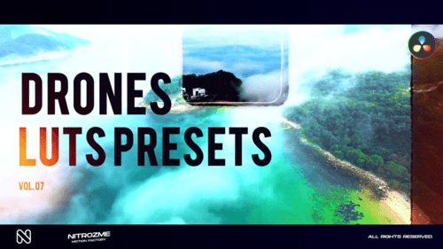 Drones LUT vol. 07 para DaVinci Resolve