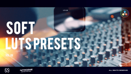Soft LUT Vol. 06 for DaVinci Resolve