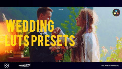 Wedding LUT Vol. 02 for DaVinci Resolve