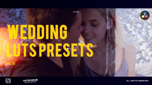 Wedding LUT Vol. 03 for DaVinci Resolve
