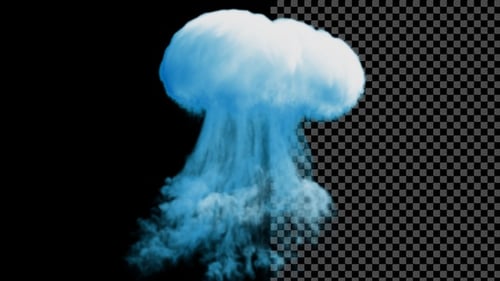 Explosion de fumée douce