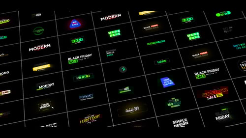 Titles Animation Pack