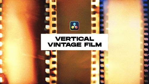 Vintage Vertical Film Transitions for Social Media Reels