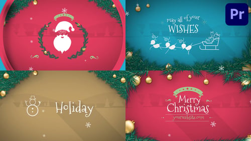 Christmas Santa Wishes for Premiere Pro