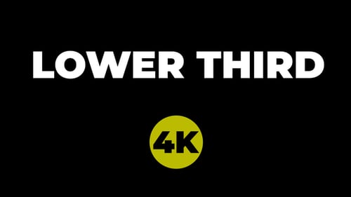 Lower Thirds | After Effects