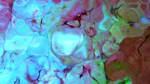 Diffusion abstrakter Farben