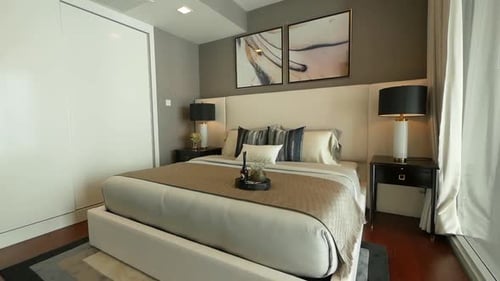 Modern Bedroom Interior Design with Natural Light