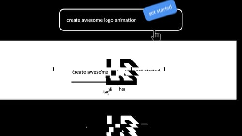 Minimal Search Logo Animation
