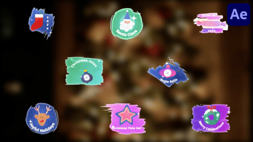 Happy New Year Titles for After Effects