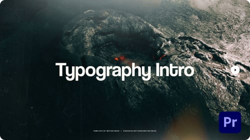Dynamic Typography Intro with Modern Text Animation