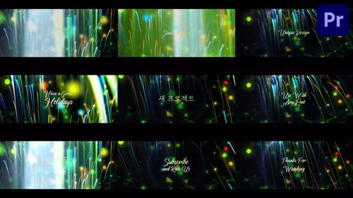 Christmas Wishes Titles for Premiere Pro