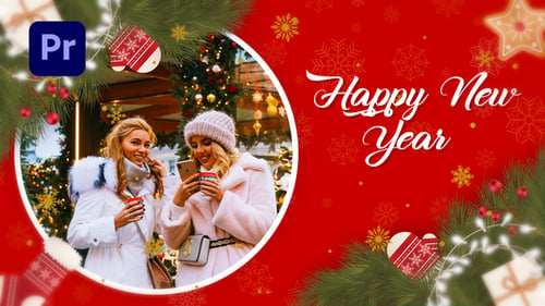 Merry Christmas Slideshow (MOGRT)