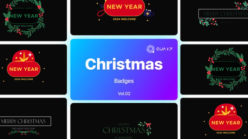 Christmas Badges Vol. 02