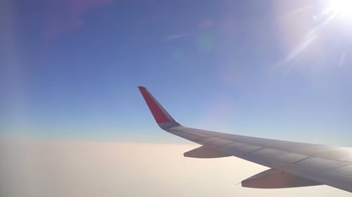 Above Clouds From Plane