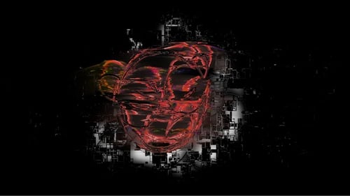 Digital Glitch Logo Reveal Intro Animation