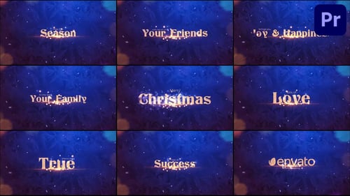 Deseos navideños para Premiere Pro