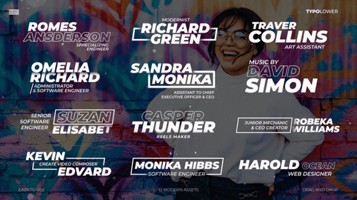 Clean Animated Lower Thirds for Professional Video Productions