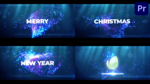 Sparkling Christmas New Year Title Reveal