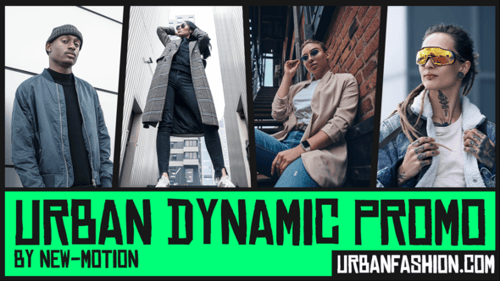 Multiscreen Urban Fashion Promo
