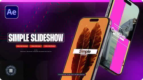 Vertical Simple Slideshow