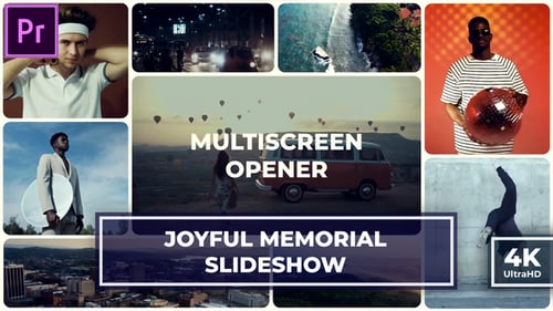 Joyful Memorial Slideshow | Travel Creative Multiscreen Intro