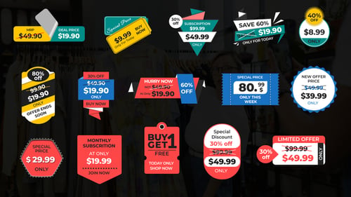 Special Price Sales Badges