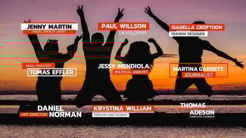 Glitch Lower Thirds | After Effects