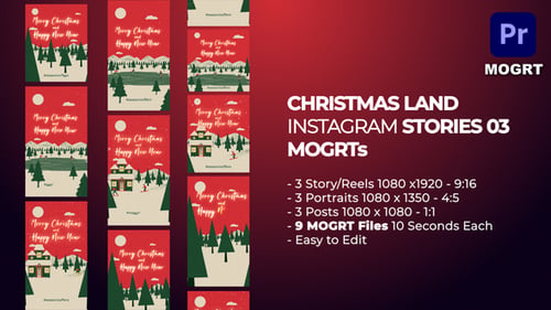 Christmas Winter Season Instagram Stories 03 MOGRT
