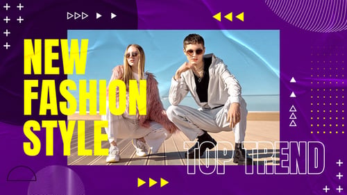 Urban Fashion Slideshow Promo MOGRT