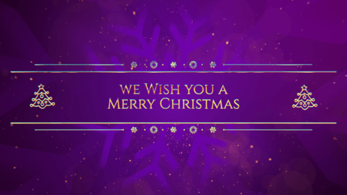 Merry Christmas Titles Mogrt