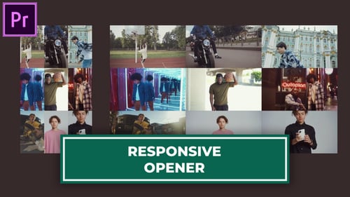 Responsive Rhythmic Instagram Opener | MOGRT