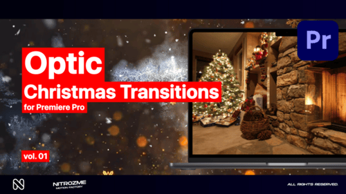 Christmas Optic Transitions, vol. 01 para Premiere Pro