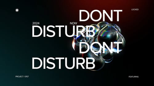 Dispersion Typography - Premiere Pro