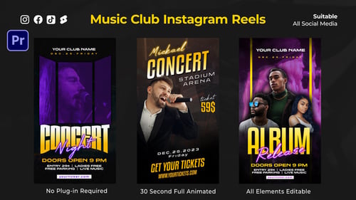 Music Club Instagram Reels